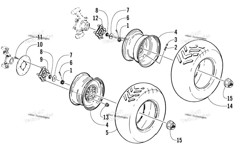 Wheel And Tire Assembly