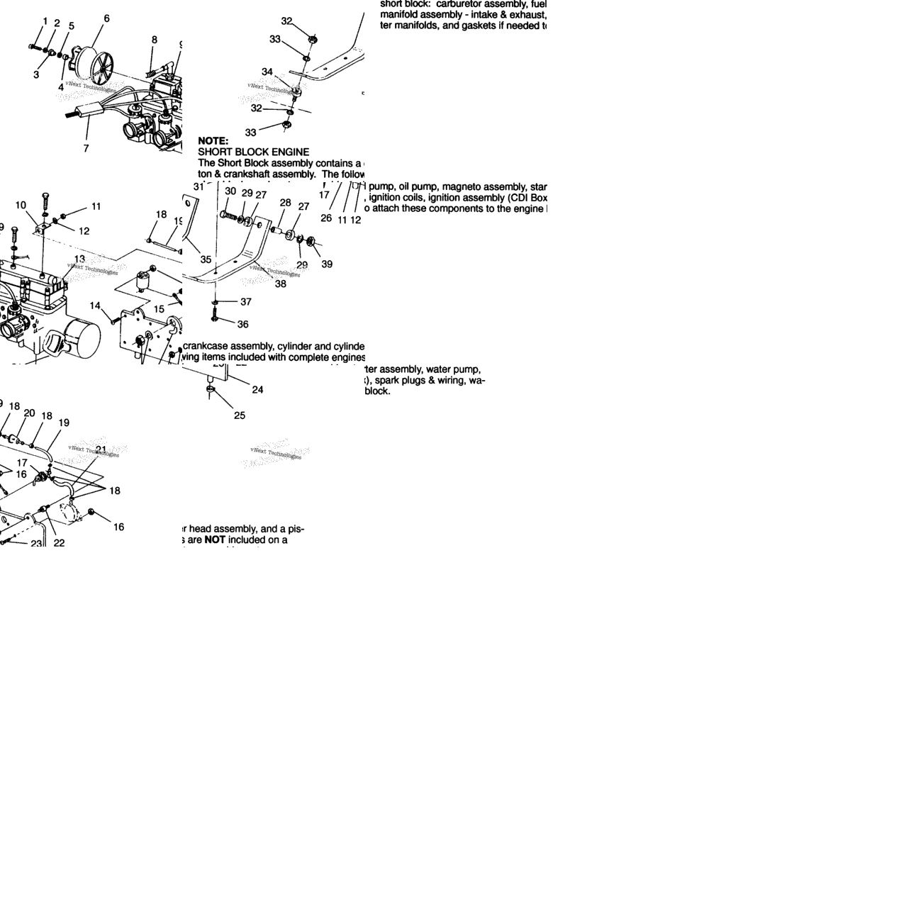 Engine Mounting Ultra Sp & European Ultra Sp E960678