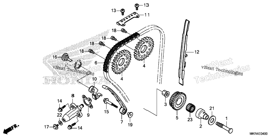 Cam Chain@Tensioner