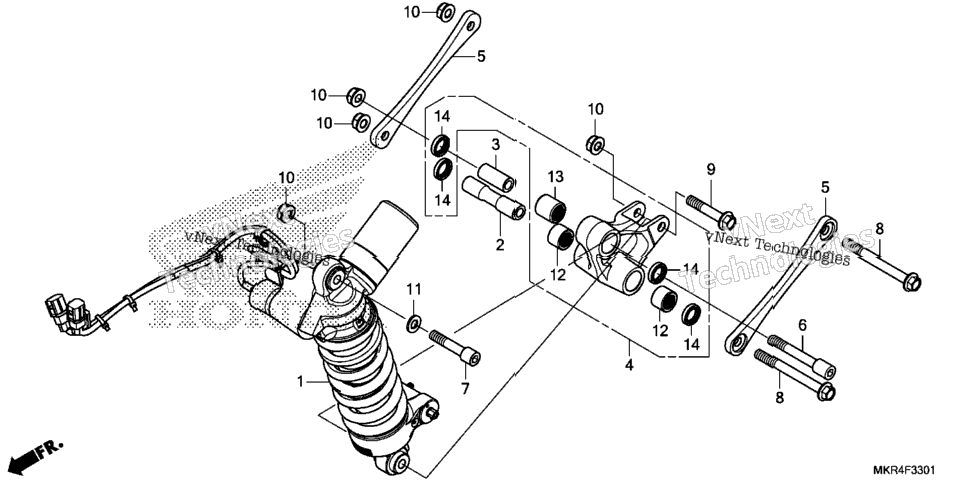 Rear Shock Absorber (2)
