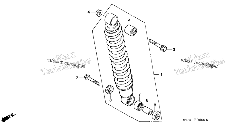 Rear Shock Absorber