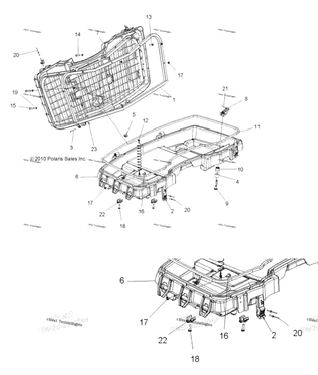 Body, Front Cargo Box