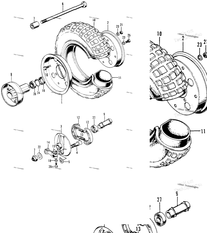 Front Wheel + Panel