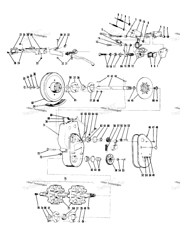 Brake And Chaincase All Swedish Indy Models