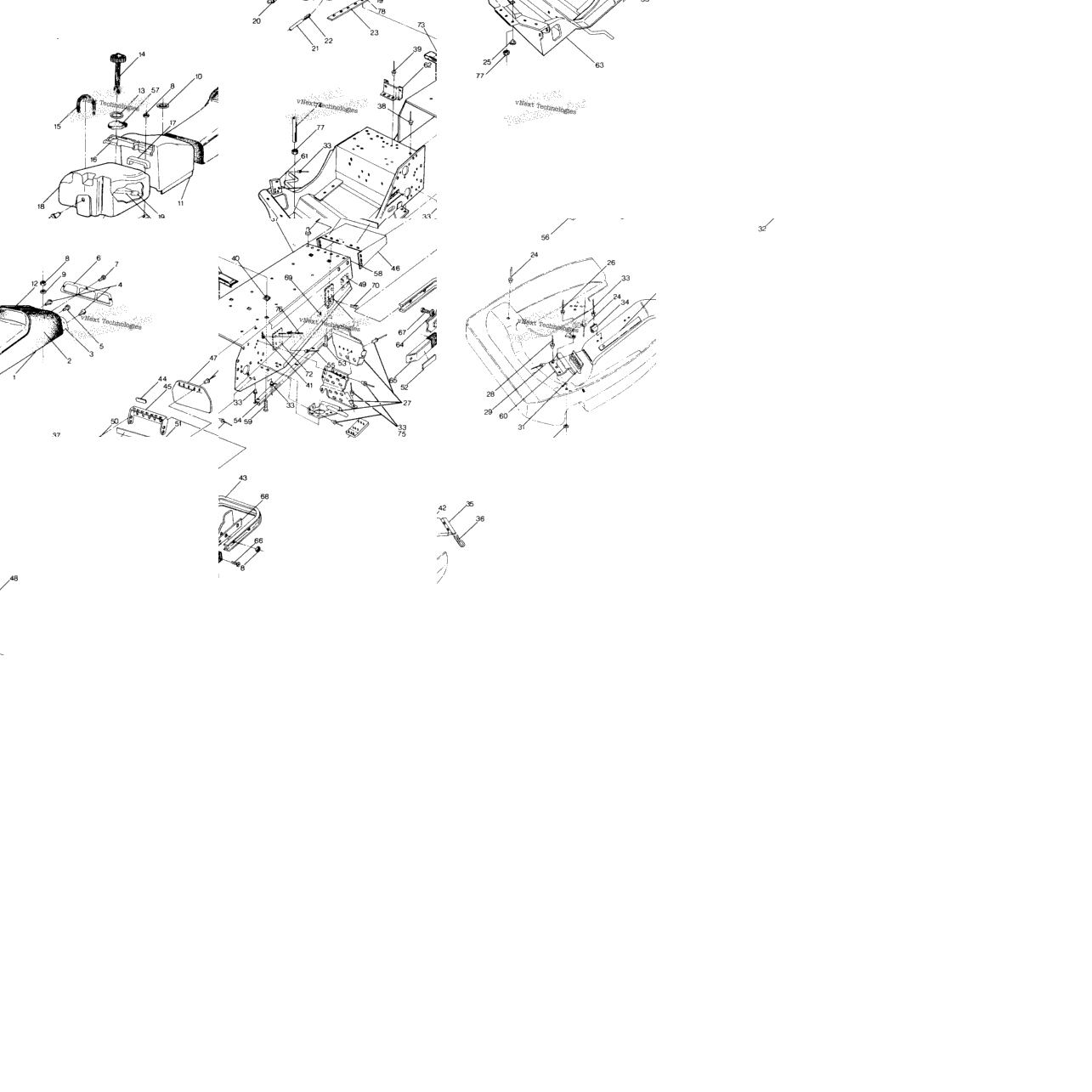 Chassis And Seat Classic, 400 & 650