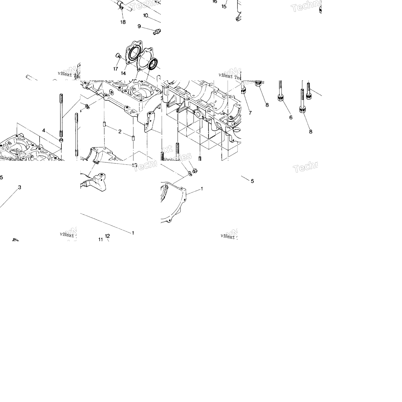 Crankcase 650
