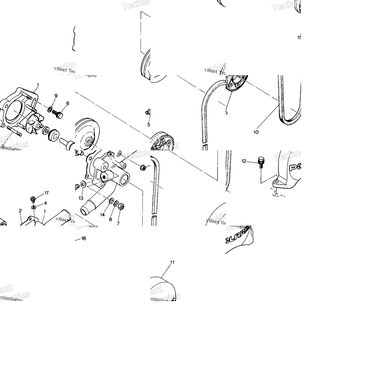 Water Pump 650