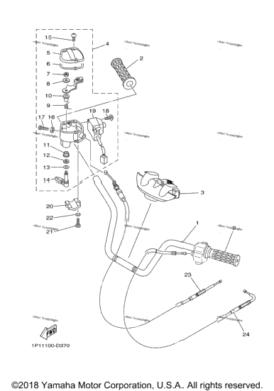 Steering Handle Cable