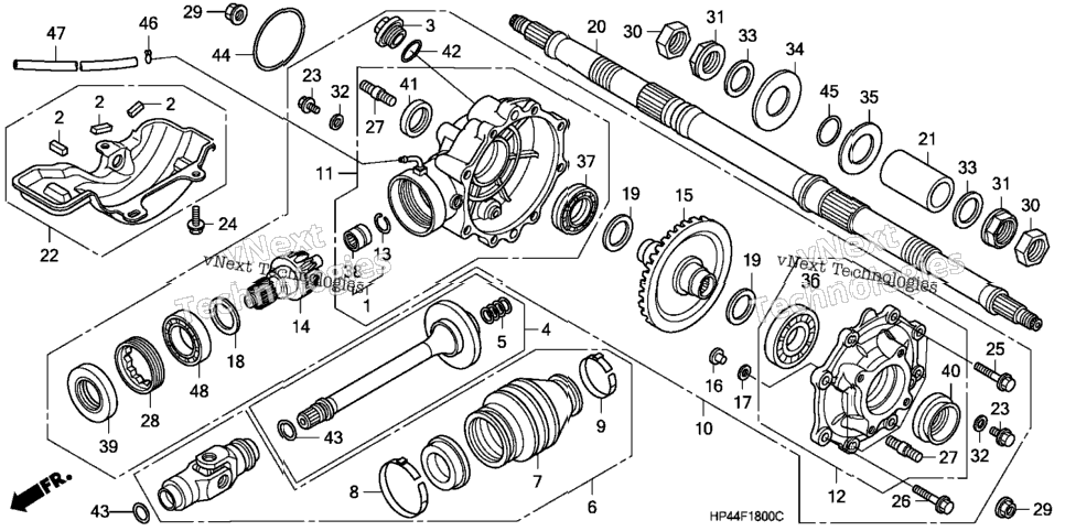 Rear Final Gear