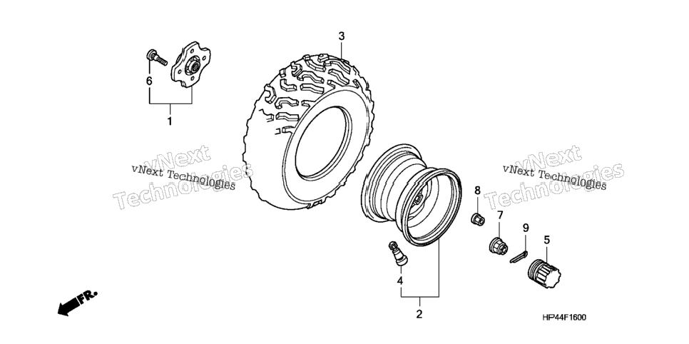 Rear Wheel