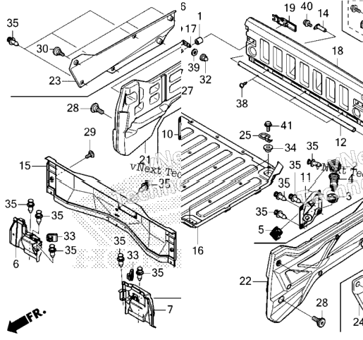 Bed Plate@Rear Gate (1)