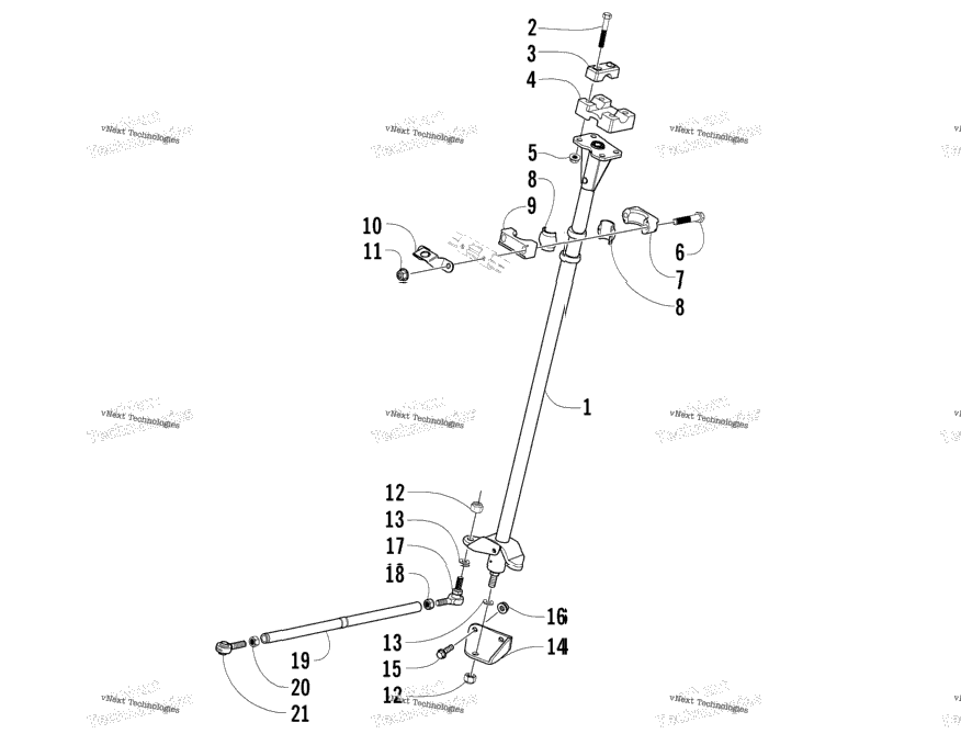Steering Post Assembly