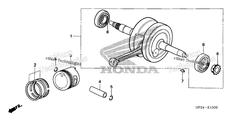 Crankshaft + Piston