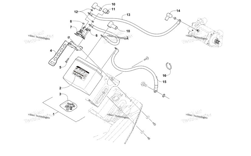 Battery And Tray Assembly