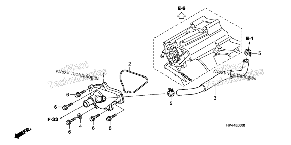 Water Pump Cover