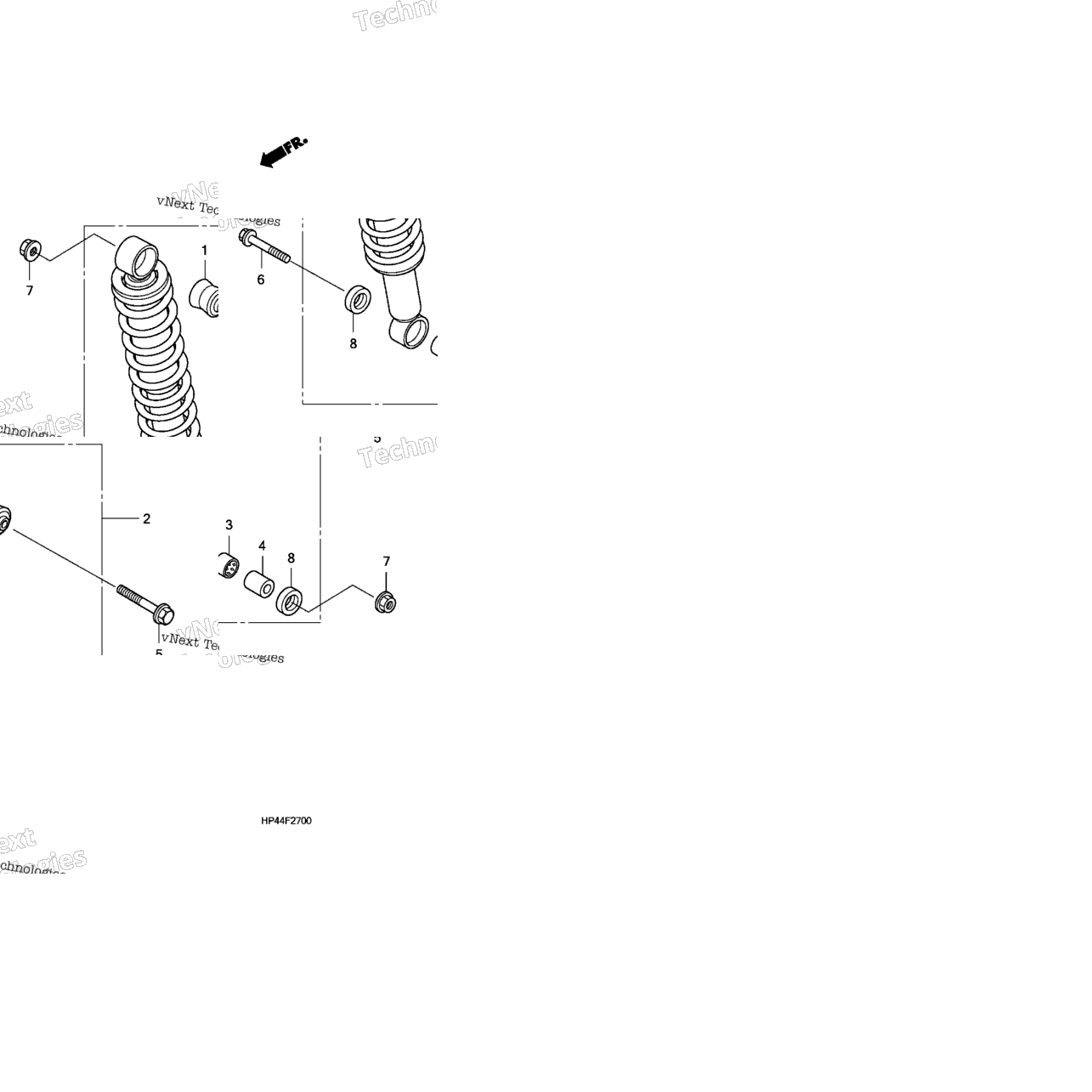 Rear Shock Absorber