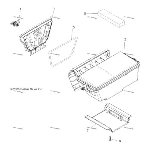 Body, Storage, Rear