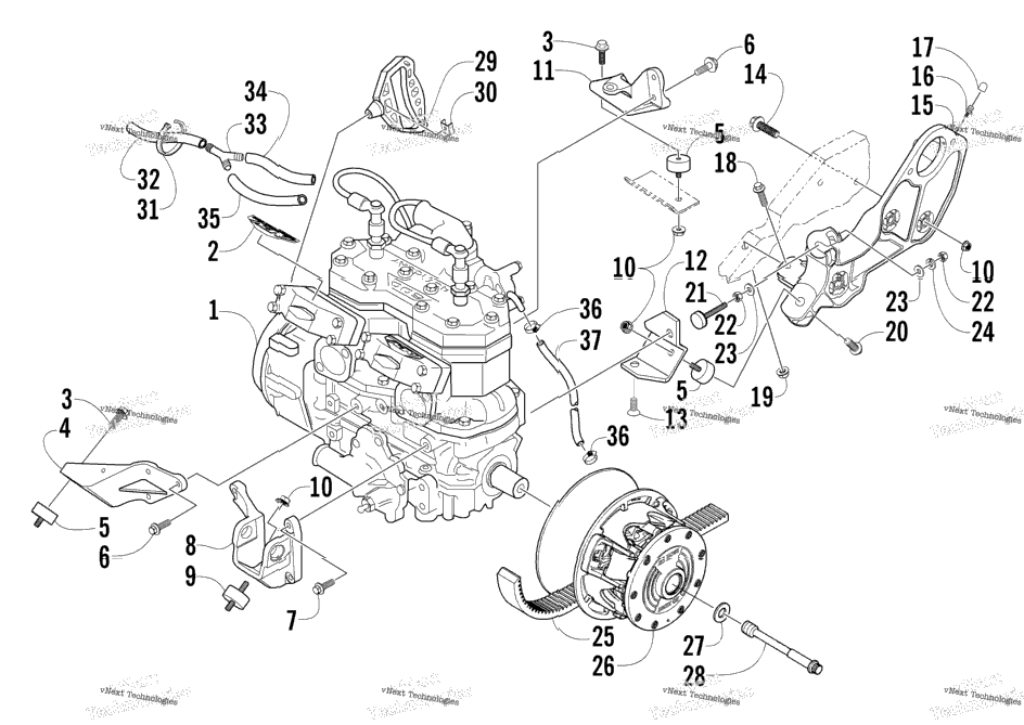 Engine And Related Parts