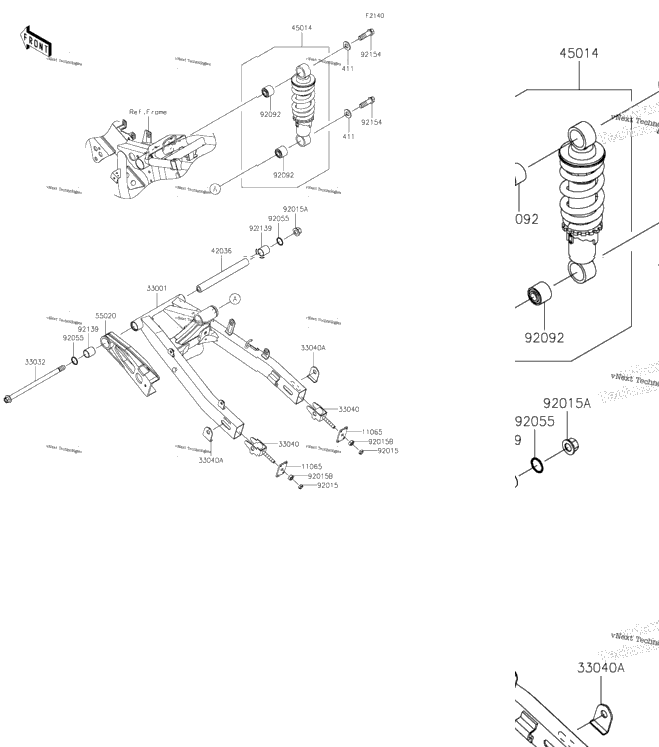 Swingarm/Shock Absorber 2