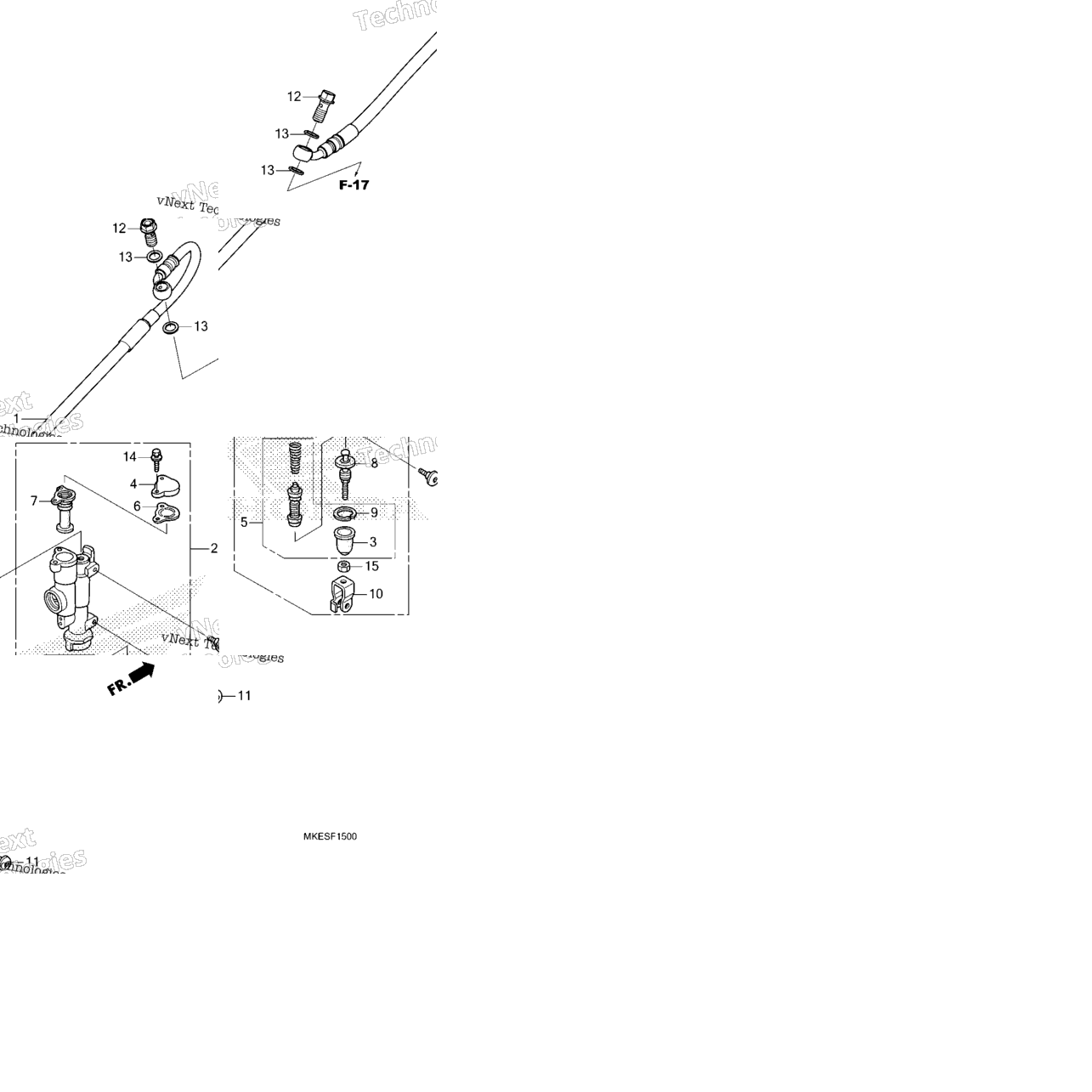 Rear Brake Master Cylinder
