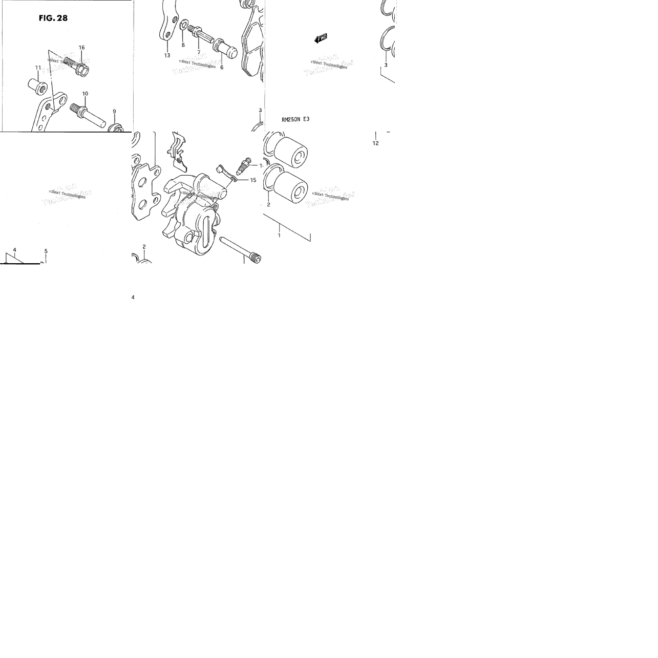 Front Caliper (Model K/L)
