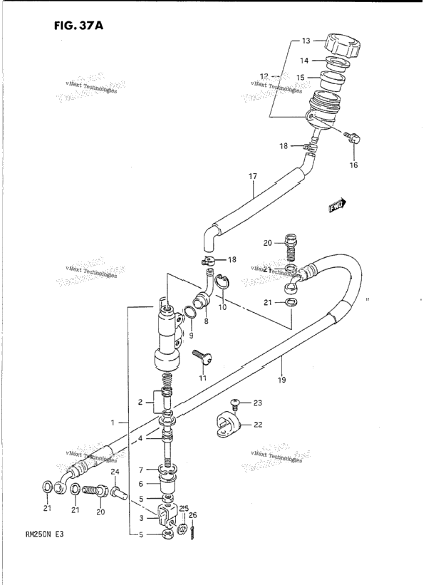 Rear Master Cylinder (Model L)