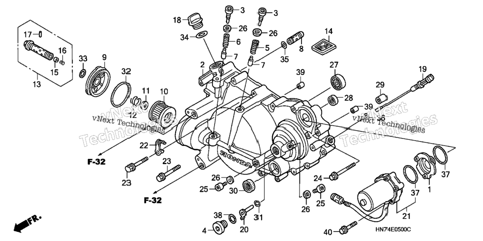 Front Crankcase Cover