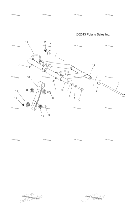 Suspension, Torque Arm, Front All Options