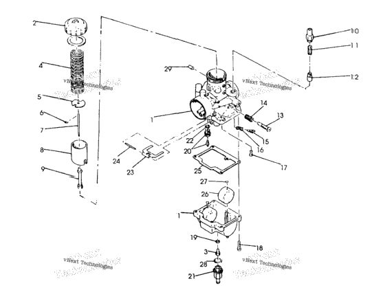 Carburetor Sport/Sport Gt
