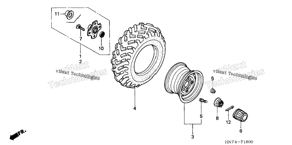 Rear Wheel
