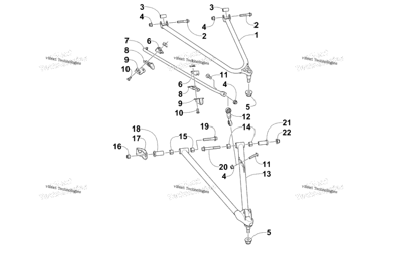 A-Arm And Sway Bar Assembly