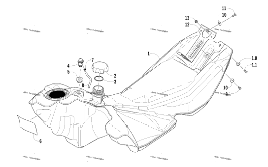 Gas Tank Assembly