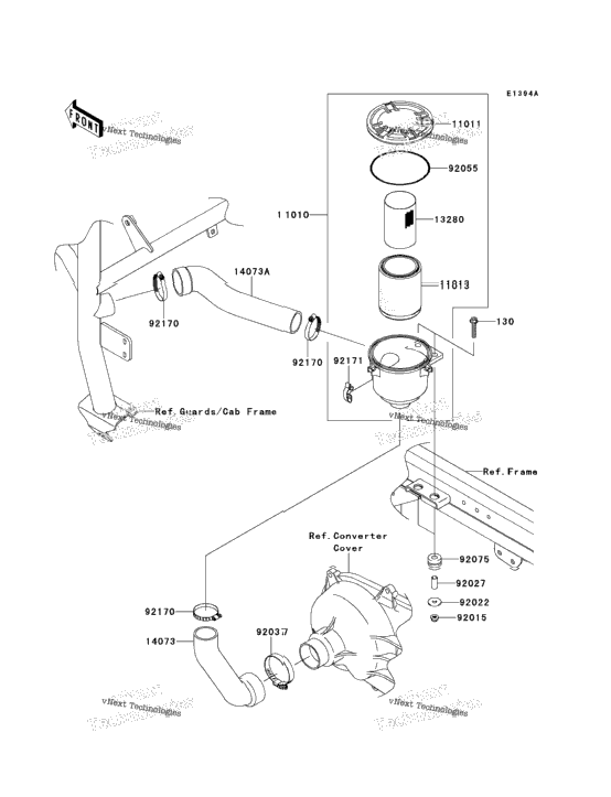 Air Cleaner-Belt Converter (Fbf-Fdf)