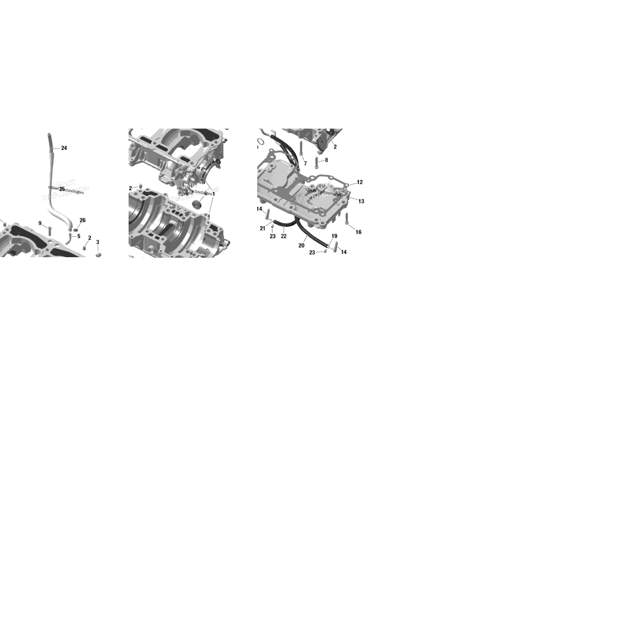Rotax - Crankcase - Turbo