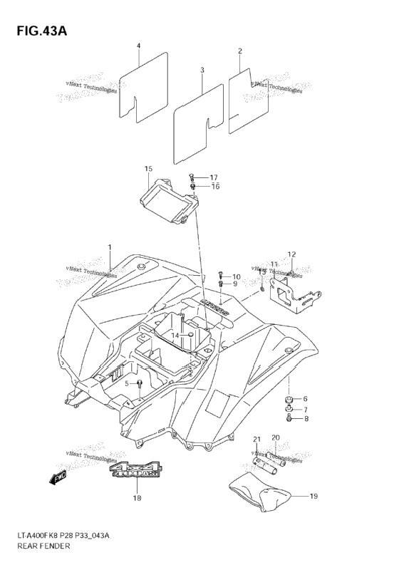 Rear Fender (Lt-A400fl0)