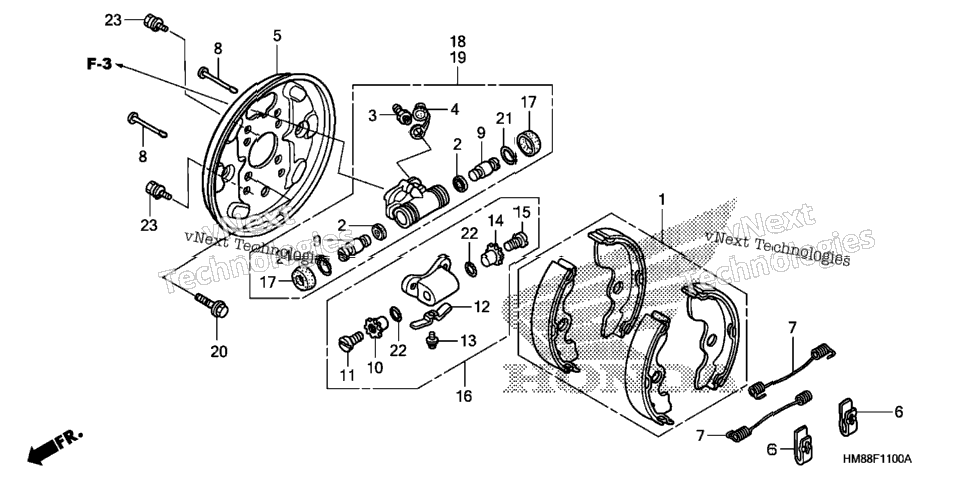 Front Brake Panel