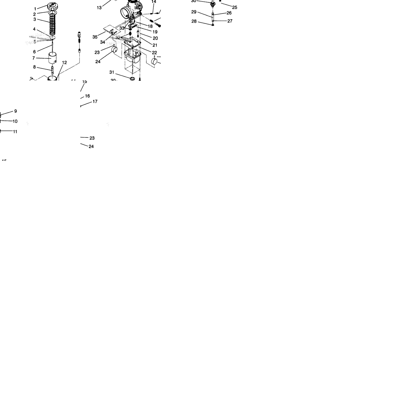 Carburetor Xlt Sp & European Xlt Sp E966676