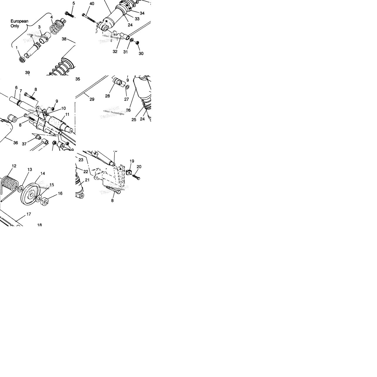 Rear Torque Arm Xlt Sp & European Xlt Sp E966676