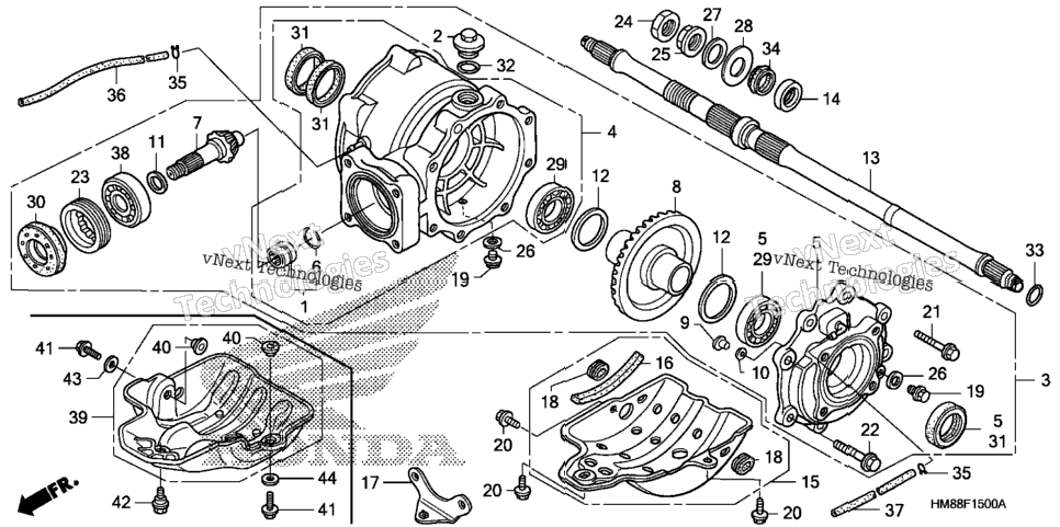 Rear Final Gear