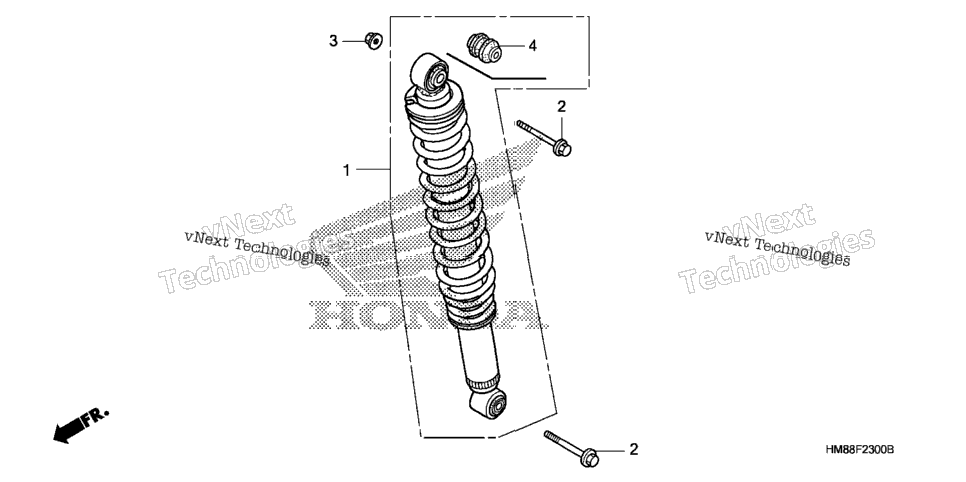 Rear Shock Absorber