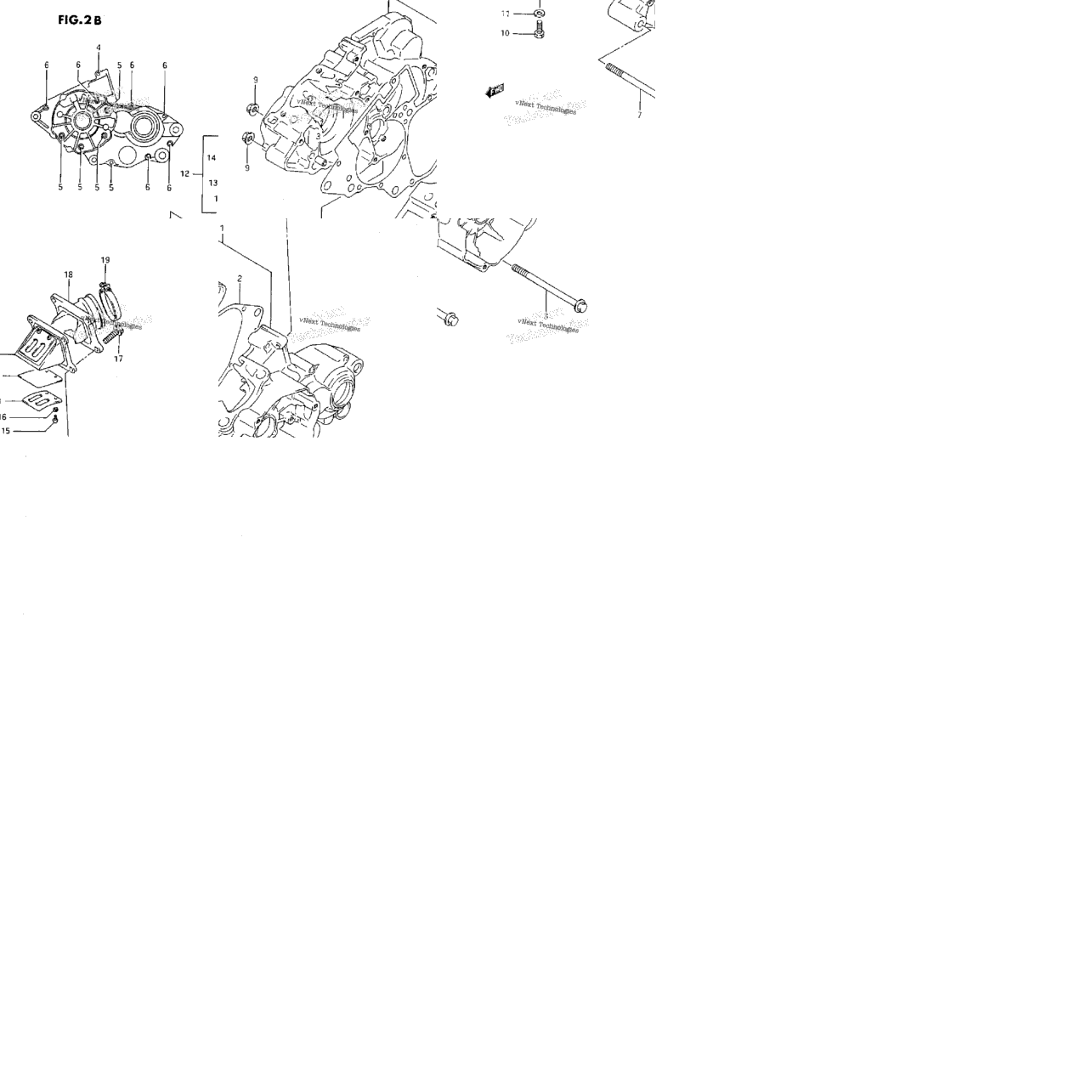 Crankcase (L/M/N/P/R)