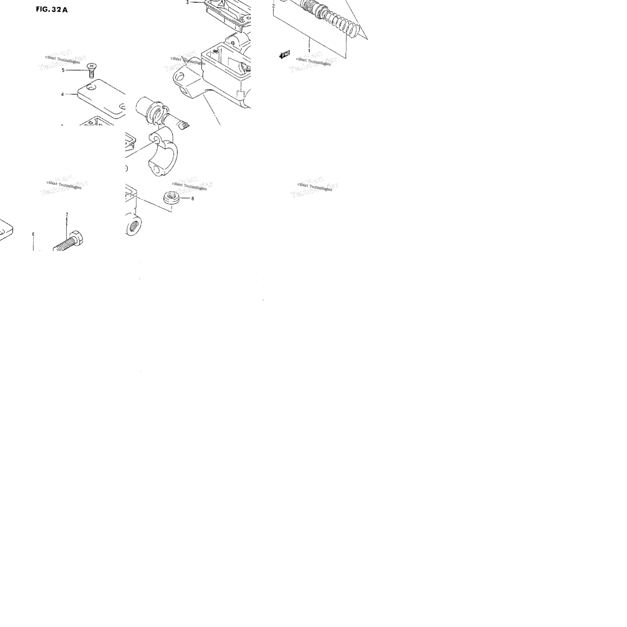 Front Master Cylinder (K/L/M/N/P/R)