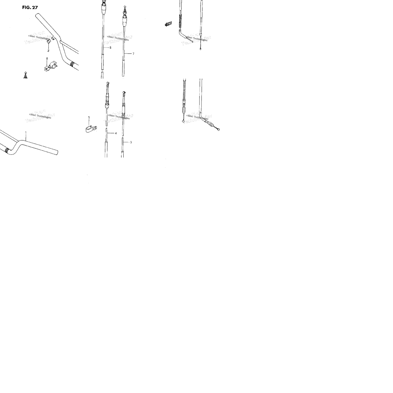 Handlebar-Control Cable