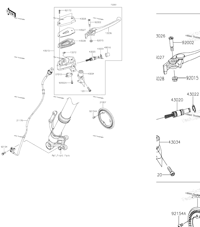 Front Master Cylinder