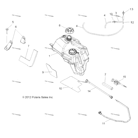 Body, Fuel Tank Asm
