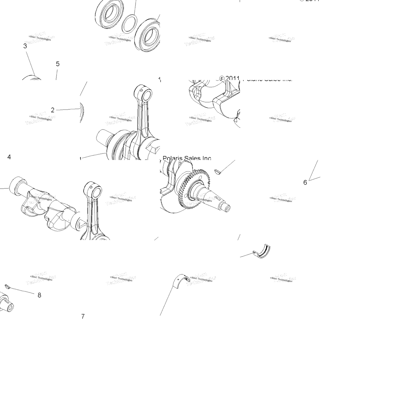 Engine, Crankshaft & Balance Shaft