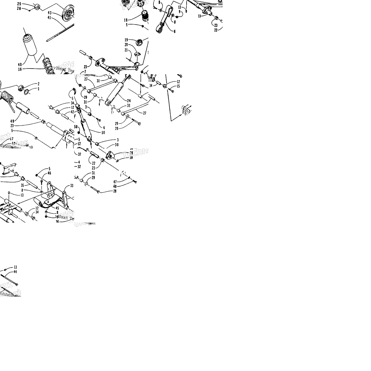 Rear Suspension Arm Assemblies