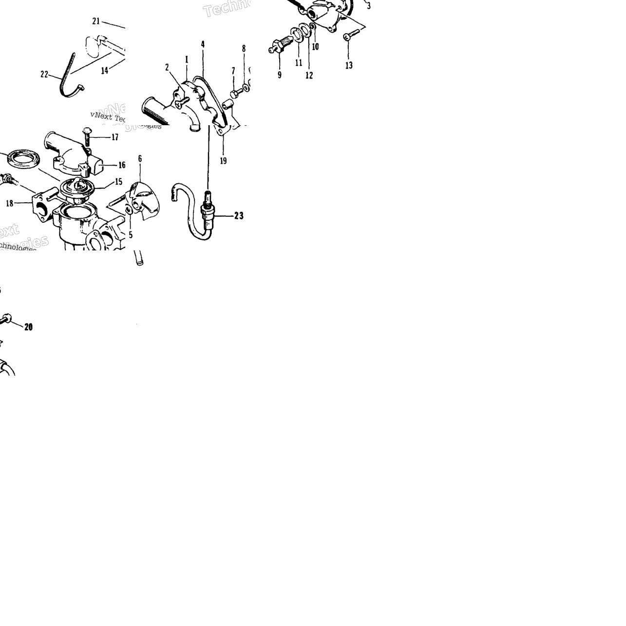 Water Pump/Water Manifold
