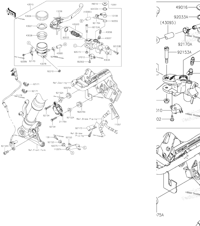 Front Master Cylinder