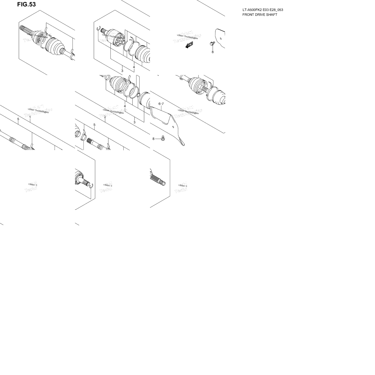 Front Drive Shaft